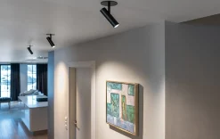 Sg Armaturen As Lightup-Pris|Kjøkkenbelysning Tak<Tube Micro R takspot for innfelling 12W 2000-2800K dim to warm