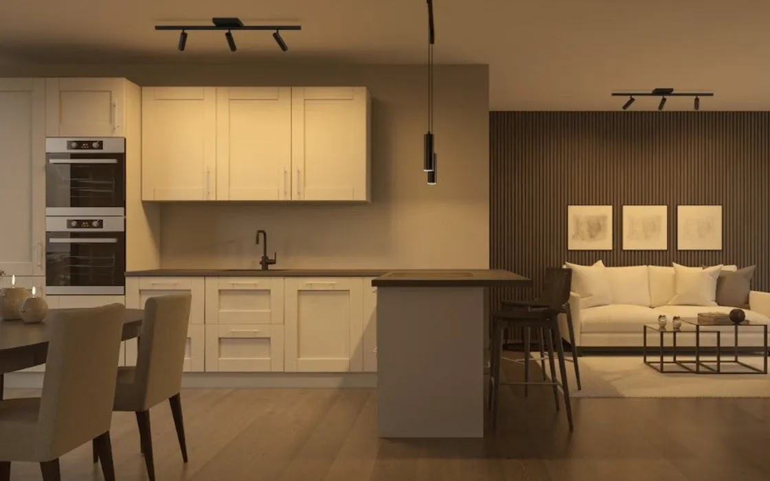 Sg Armaturen As Kjøkkenbelysning Tak|Spotter & Skinner<Tube Micro Track taklampe 18W 2700K Dimbar