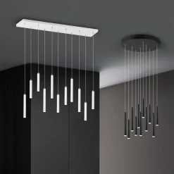 Trio Lighting Kjøkkenbelysning Tak|Takpendler<Tubular takpendel Rondell -