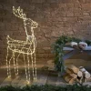 Star Trading Juledekorasjoner|Julefigurer<Tuby siluett reinsdyr 105 cm utendørsdekorasjon IP44 220 varmhvit led