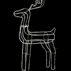 Star Trading Juledekorasjoner|Julefigurer<Tuby siluett reinsdyr 105 cm utendørsdekorasjon IP44 220 varmhvit led