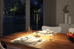 Paulmann Oppladbare Bordlamper<Tuni portabel bordlampe oppladbar 2,8W 2700 Kelvin IP44