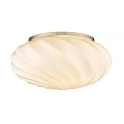 Halo Designs Kjøkkenbelysning Tak|Taklamper / Takplafonder<Twist taklampe - Antikk messing / Opal