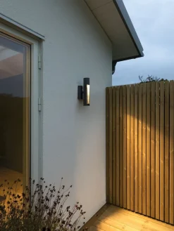 Konstsmide Utelamper Med Opp/Ned Lys<Udine vegglampe utendørs 12W 3000K IP44 -
