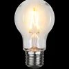 Star Trading Led-Pærer E27 Sokkel<Utendørs E27 Filament LED 1W 2200K 55mm ikke dimbar - Klar