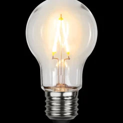 Star Trading Led-Pærer E27 Sokkel<Utendørs E27 Filament LED 1W 2200K 55mm ikke dimbar - Klar