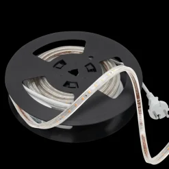 Norlux Led-Strips|Led Strips<230V LED-Strip 9,2W 3000K IP65 Dimbar m/stikkontakt - 20 meter
