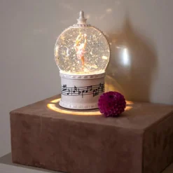 Konstsmide Juledekorasjon|Julelykter<Vannfylt lykt ballerina roterende med musikk