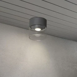 Konstsmide Taklamper Ute|Utendørs Downlights<Varese taklampe utendørs IP54 6W - grå