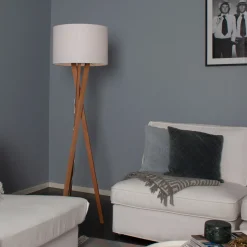 By Rydens Interiørlamper Gulv<Vega Gulvlampe Eik