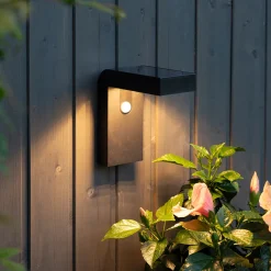 Star Trading Solcellebelysning|Utelamper Med Opp/Ned Lys<Vegglampe Solcelle med sensor -