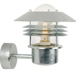 Nordlux Utelamper Til Kystområder|Utelamper - Klassiske Vegglamper<Vejers vegglampe - stål