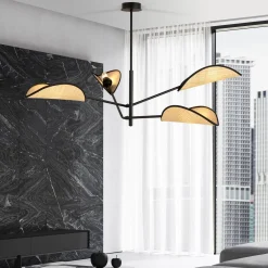 Emibig Kjøkkenbelysning Tak|Taklamper / Takplafonder<Vene taklampe 4-lys - Svart/