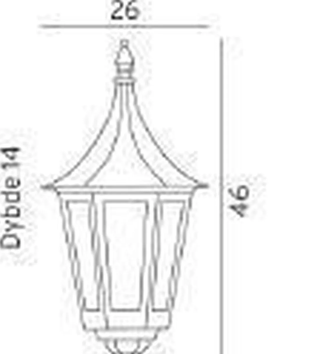 Norlys Lightup-Pris|Utelamper - Veggskjold / Plafond<Venedig 261