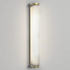 Astro Lighting Baderomsbelysning Vegg<Versailles 600 vegglampe 25W IP44 3000 kelvin - Matt Gullfarget