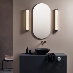 Astro Lighting Baderomsbelysning Vegg<Versailles 600 vegglampe 25W IP44 3000 kelvin - Matt Gullfarget