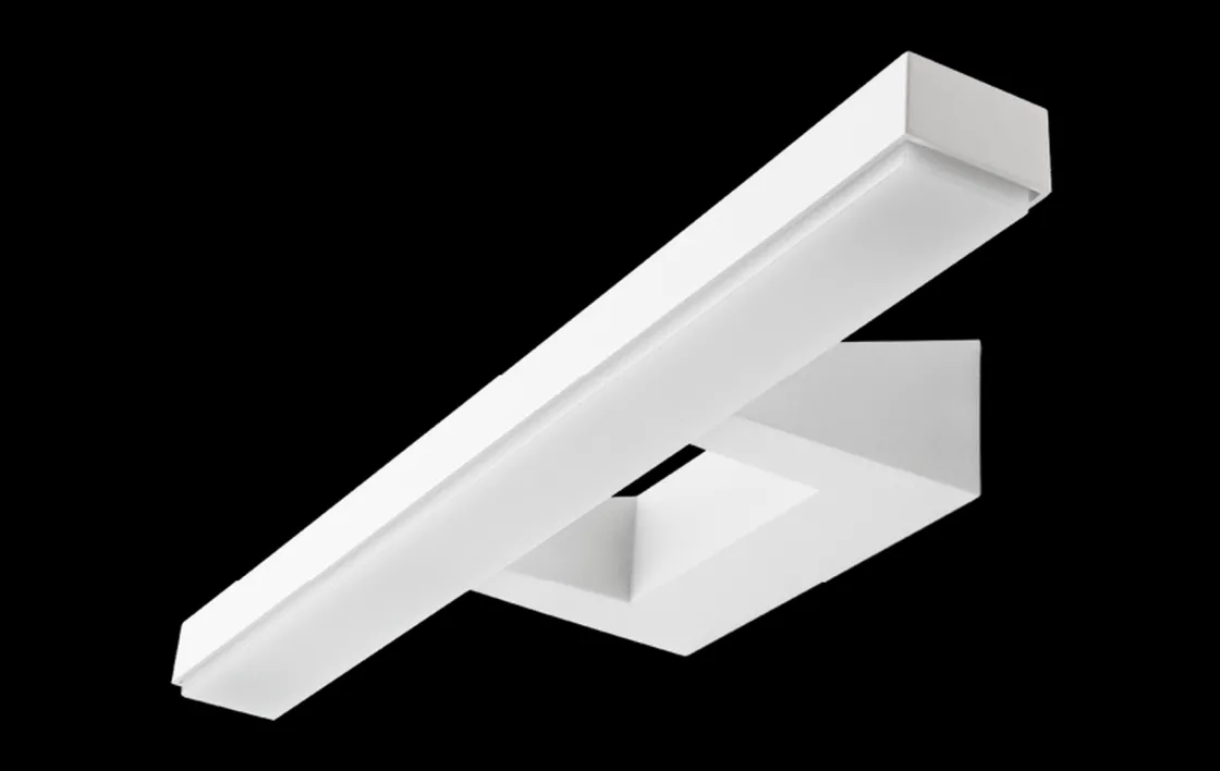 Sg Armaturen As Baderomsbelysning Vegg<View vegglampe baderom 46 cm 4000K 16W IP44