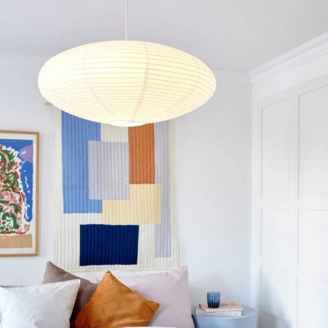 Nordlux Barneromsbelysning|Kjøkkenbelysning Tak<Villo 60 rispapir lampeskjerm