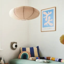 Nordlux Barneromsbelysning|Kjøkkenbelysning Tak<Villo 60 rispapir lampeskjerm