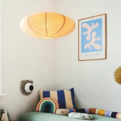 Nordlux Barneromsbelysning|Kjøkkenbelysning Tak<Villo 60 rispapir lampeskjerm