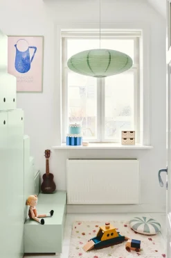 Nordlux Barneromsbelysning|Kjøkkenbelysning Tak<Villo 60 rispapir lampeskjerm