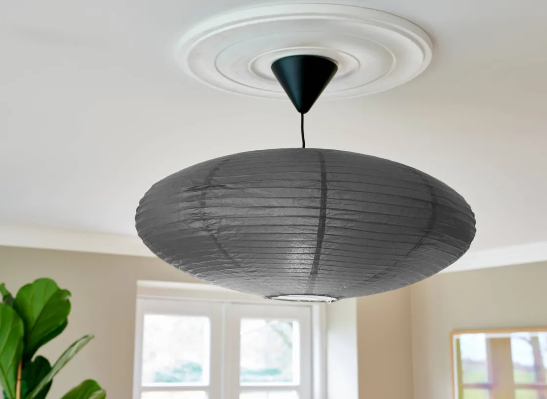 Nordlux Barneromsbelysning|Kjøkkenbelysning Tak<Villo 60 rispapir lampeskjerm