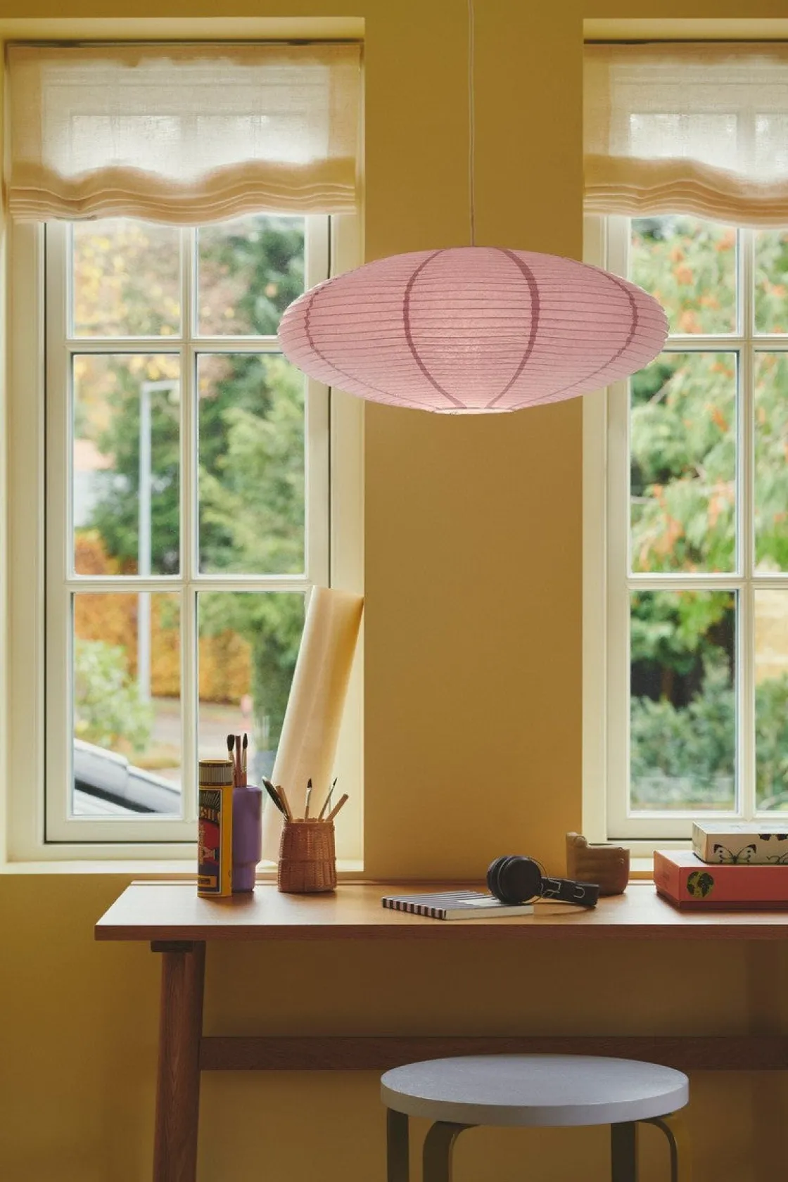 Nordlux Barneromsbelysning|Kjøkkenbelysning Tak<Villo 60 rispapir lampeskjerm