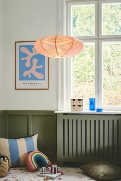 Nordlux Barneromsbelysning|Kjøkkenbelysning Tak<Villo 60 rispapir lampeskjerm