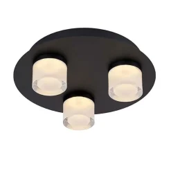 Ms - belysning Baderomsbelysning Tak|Kjøkkenbelysning Tak<Vilmer taklampe for baderom 3 x 5W 3000 Kelvin IP21 - Dimbar