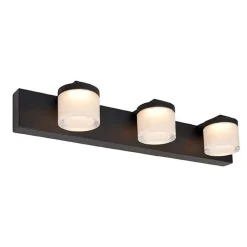 Ms - belysning Baderomsbelysning Vegg<Vilmer vegglampe for baderom 3 x 5W 3000 Kelvin IP21 - Dimbar