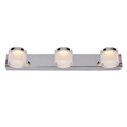 Ms - belysning Baderomsbelysning Vegg<Vilmer vegglampe for baderom 3 x 5W 3000 Kelvin IP21 - Dimbar