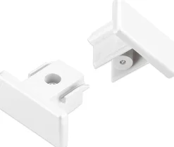 NorDesign Kjøkkenbelysning Tak|Vox Spotskinner<Vox endestykke 1 stk - Pure White