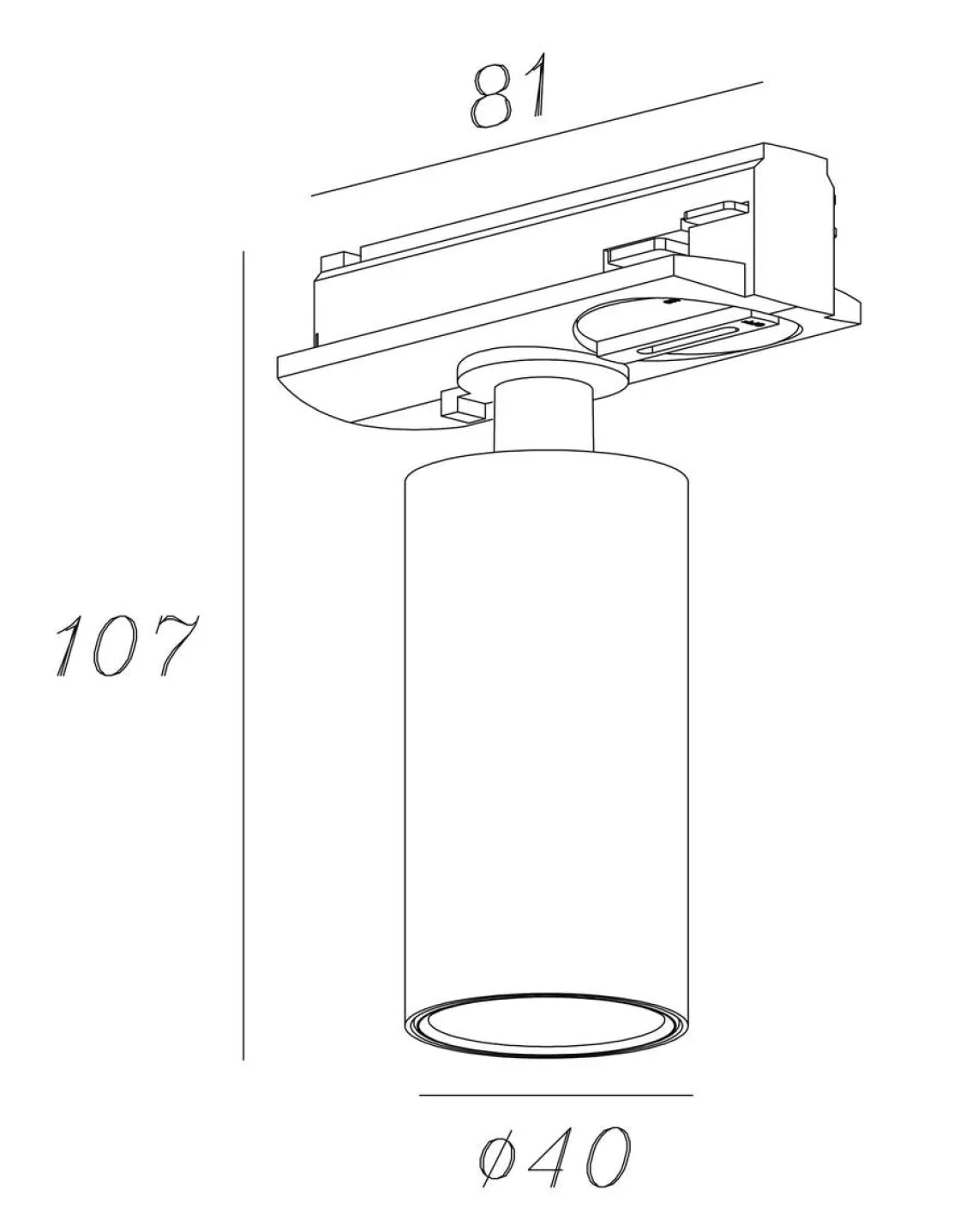 NorDesign Kjøkkenbelysning Tak|Vox Spotskinner<Vox Oz mini spot til spotskinne GU10 mini