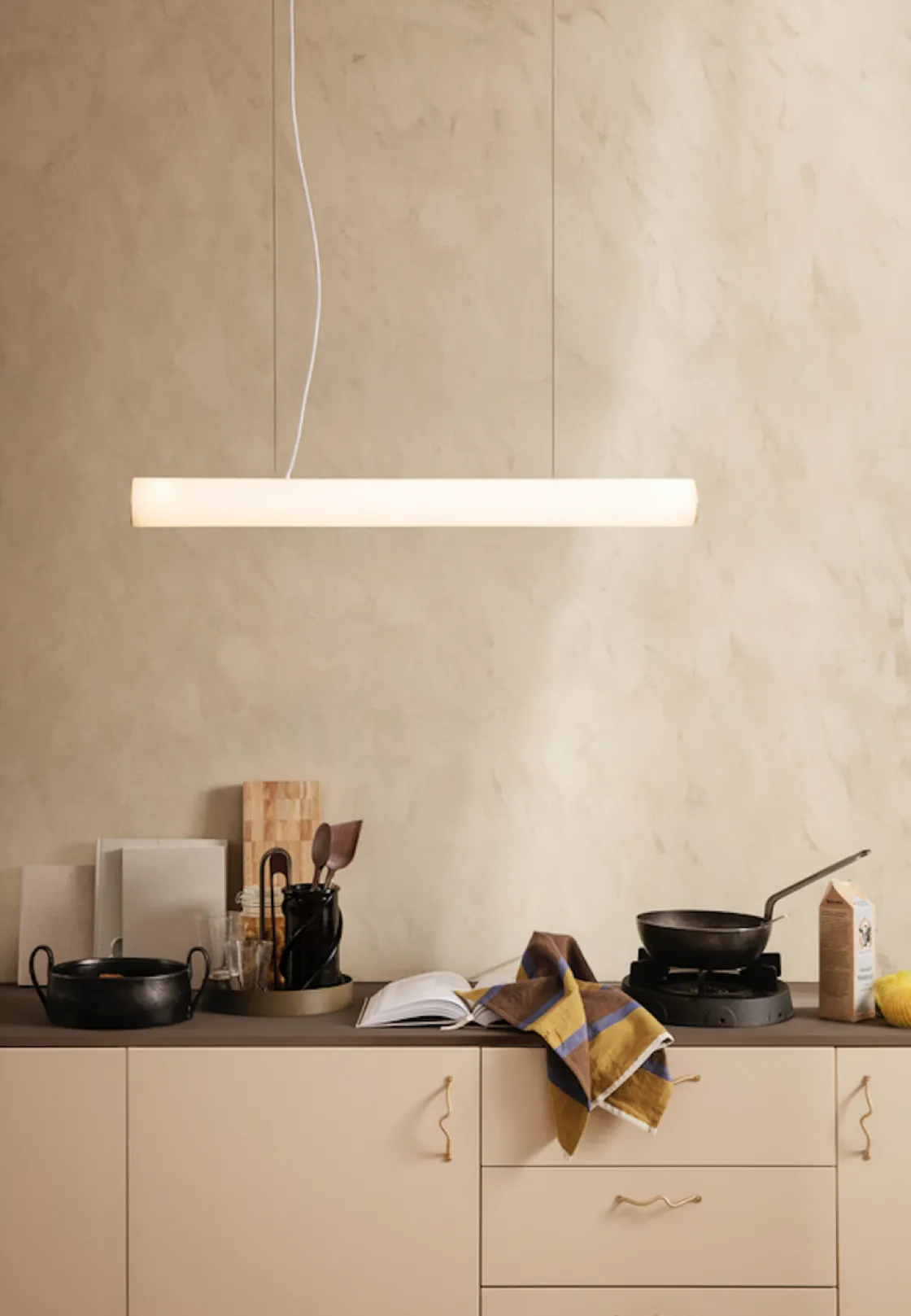 Ferm Living Kjøkkenbelysning Tak|Takpendler<Vuelta takpendel 60cm - hvit /messing