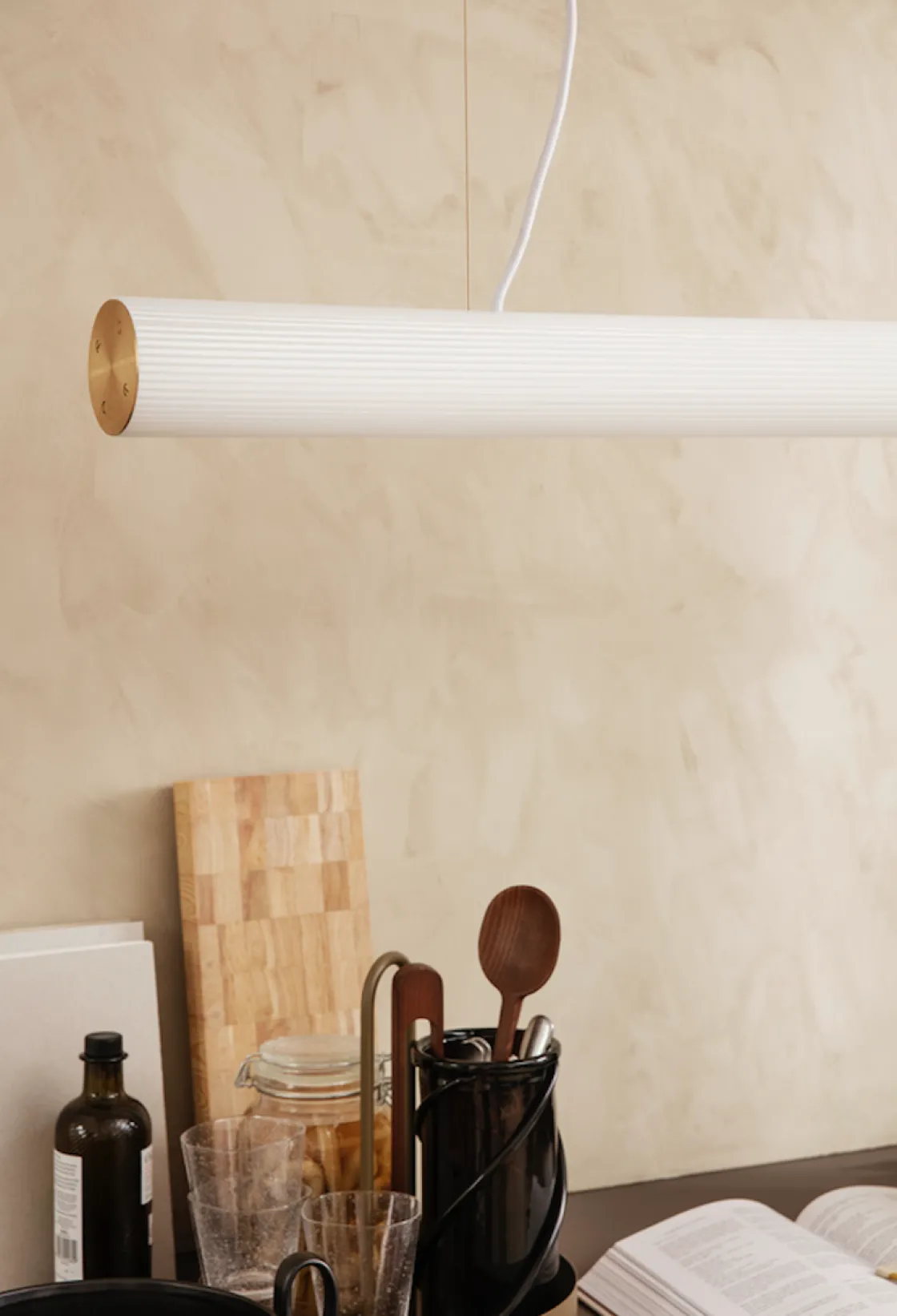 Ferm Living Kjøkkenbelysning Tak|Takpendler<Vuelta takpendel 60cm - hvit /messing