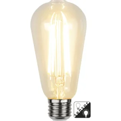 Ms - belysning Led-Lyspærer Med Sensor/Skumringsrelé|Led-Pærer E27 Sokkel<3,5W LED med sensor 2100K - E27