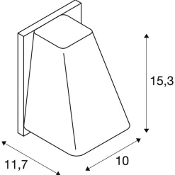 Slv Utelamper Med Opp/Ned Lys<Wallyx vegglampe utendørs IP44