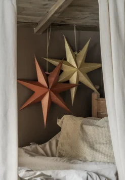 Watt & Veke Adventsstjerner<Julestjerne Tilly 60 Gold