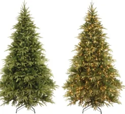 Trend Collection Kunstig Juletre<Weeping Bruce juletre med lys 2,28 meter - Dimbar