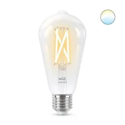 WiZ Led-Smartlyspærer|Led-Pærer Smart E27 Sokkel<E27 Lyspære filament A64 6,7W Wifi - Justerbar fargetemperatur 2700-6500 Kelvin v1