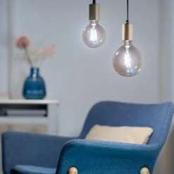 WiZ Led-Smartlyspærer|Led-Pærer Smart E27 Sokkel<E27 Lyspære filament G125 6,7W Wifi - Justerbar fargetemperatur 2000-5000 Kelvin