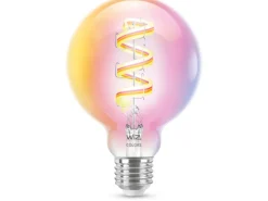 WiZ Led-Smartlyspærer|Led-Pærer Smart E27 Sokkel<E27 Lyspære filament G95 6,3W Wifi 2700-6500 Kelvin fullfarge RGB
