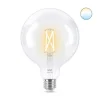 WiZ Led-Smartlyspærer|Led-Pærer Smart E27 Sokkel<E27 Lyspære filament G125 6,7W Wifi - Justerbar fargetemperatur 2700-6500 Kelvin