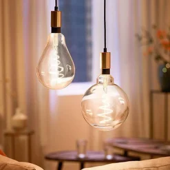 WiZ Led-Smartlyspærer|Led-Pærer Smart E27 Sokkel<E27 Lyspære filament G200 6,5W Wifi - Justerbar fargetemperatur 2700-6500 Kelvin