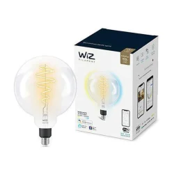 WiZ Led-Smartlyspærer|Led-Pærer Smart E27 Sokkel<E27 Lyspære filament G200 6,5W Wifi - Justerbar fargetemperatur 2700-6500 Kelvin