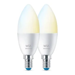 WiZ Led-Smartlyspærer|Led-Pærer E14 Sokkel<E14 Mignon Lyspære 4,9W 2700-6500K Wifi - 2 pakning