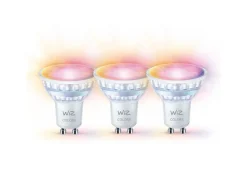 WiZ Led-Smartlyspærer|Led-Pærer Gu10 Sokkel<GU10 Lyspære 4,7W Wifi - Fullfarge 3 pakning