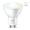 WiZ Led-Smartlyspærer|Led-Pærer Gu10 Sokkel<GU10 Lyspære 4,9W Wifi - Justerbar fargetemperatur 2700-6500 Kelvin