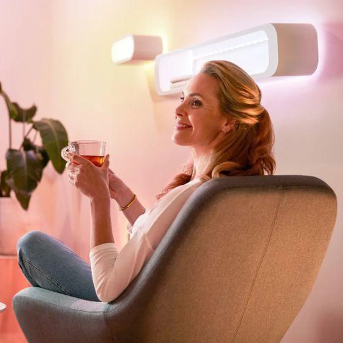 WiZ Led Strips|Wiz<LED strip-forlengelse 1 meter - Fullfarge