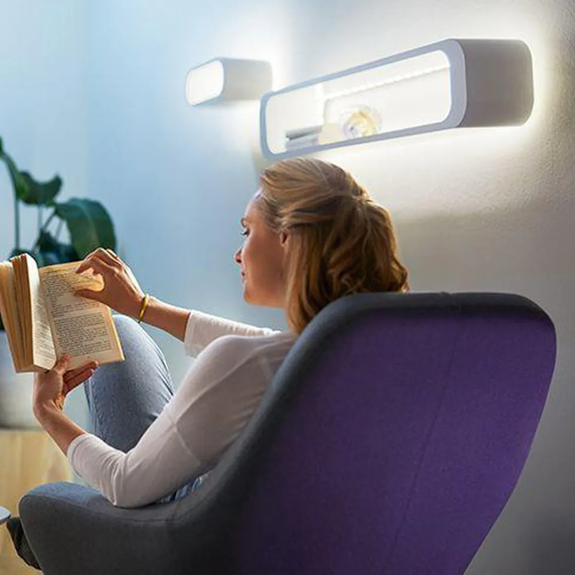 WiZ Led Strips|Wiz<LED strip-startsett 2 meter Wifi - Fullfarge